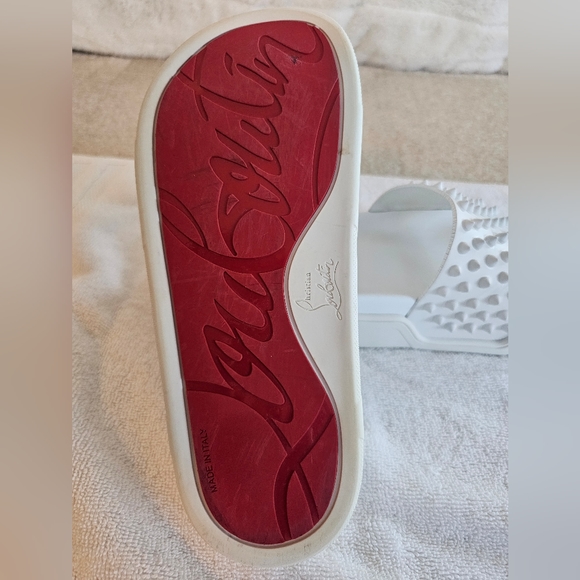 Christian Louboutin Studded Slides - Picture 10 of 13